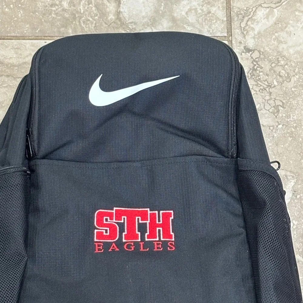 Nike Academy Team Backpack Black Saint Thomas Eagles Soccer Bag DH7709-010 Mens